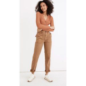 Madewell Women's Perfect Vintage Straight Pant Walnut Brown Size 28